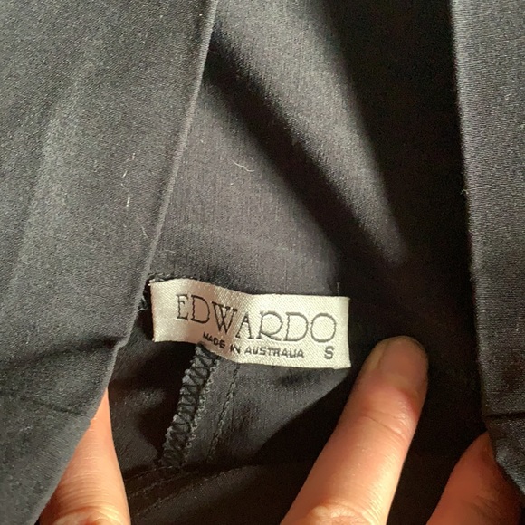 Black maternity pants with stretch size small - Picture 4 of 5